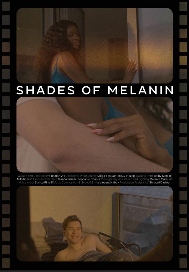 Poster for the short film Shades of Melanin